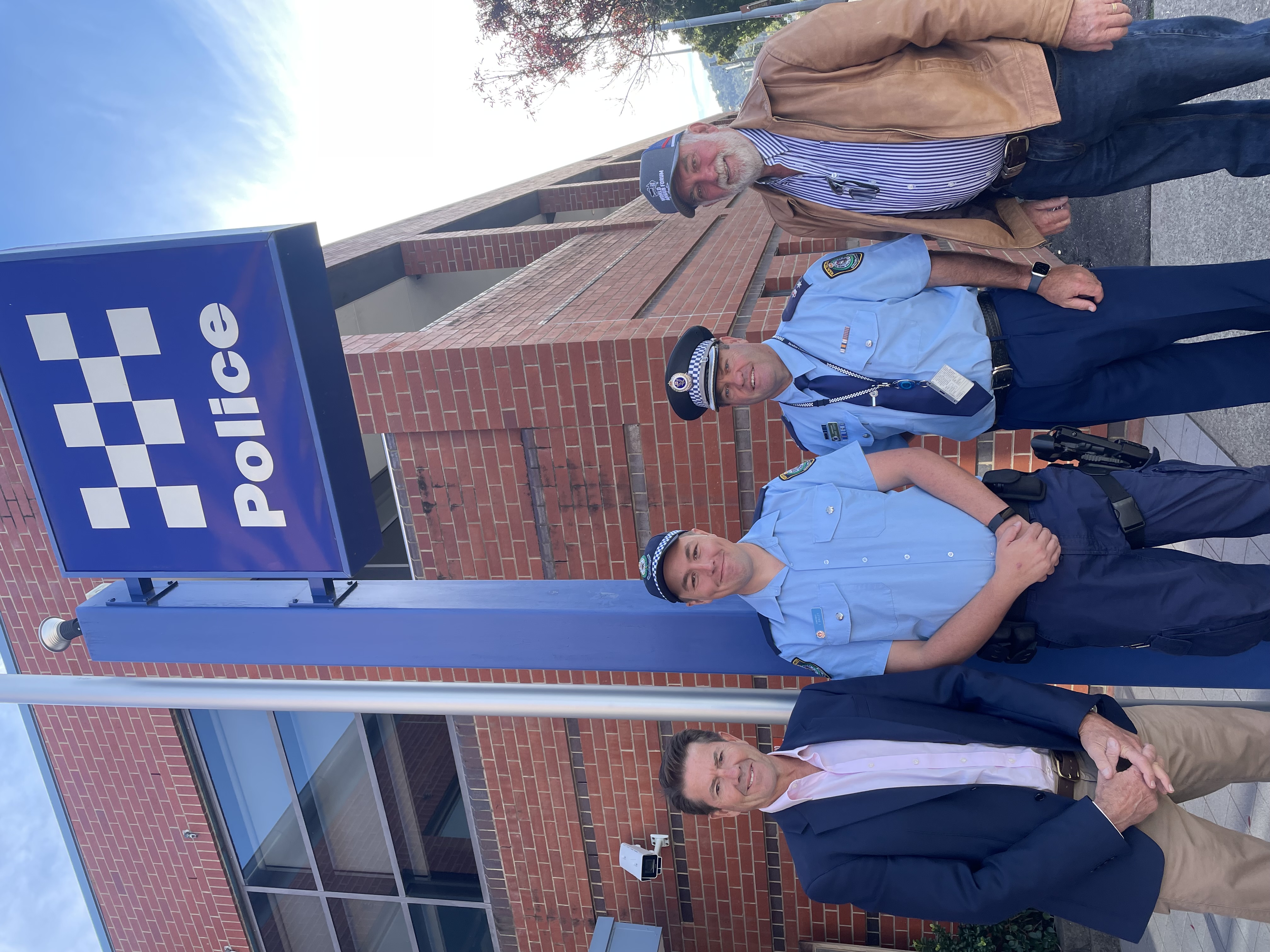 COMMUNITY SAFETY BOOSTED BY NEW POLICE icon