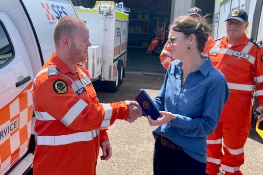 EQUIPMENT BOOST FOR GUNNEDAH FLOOD HEROES icon