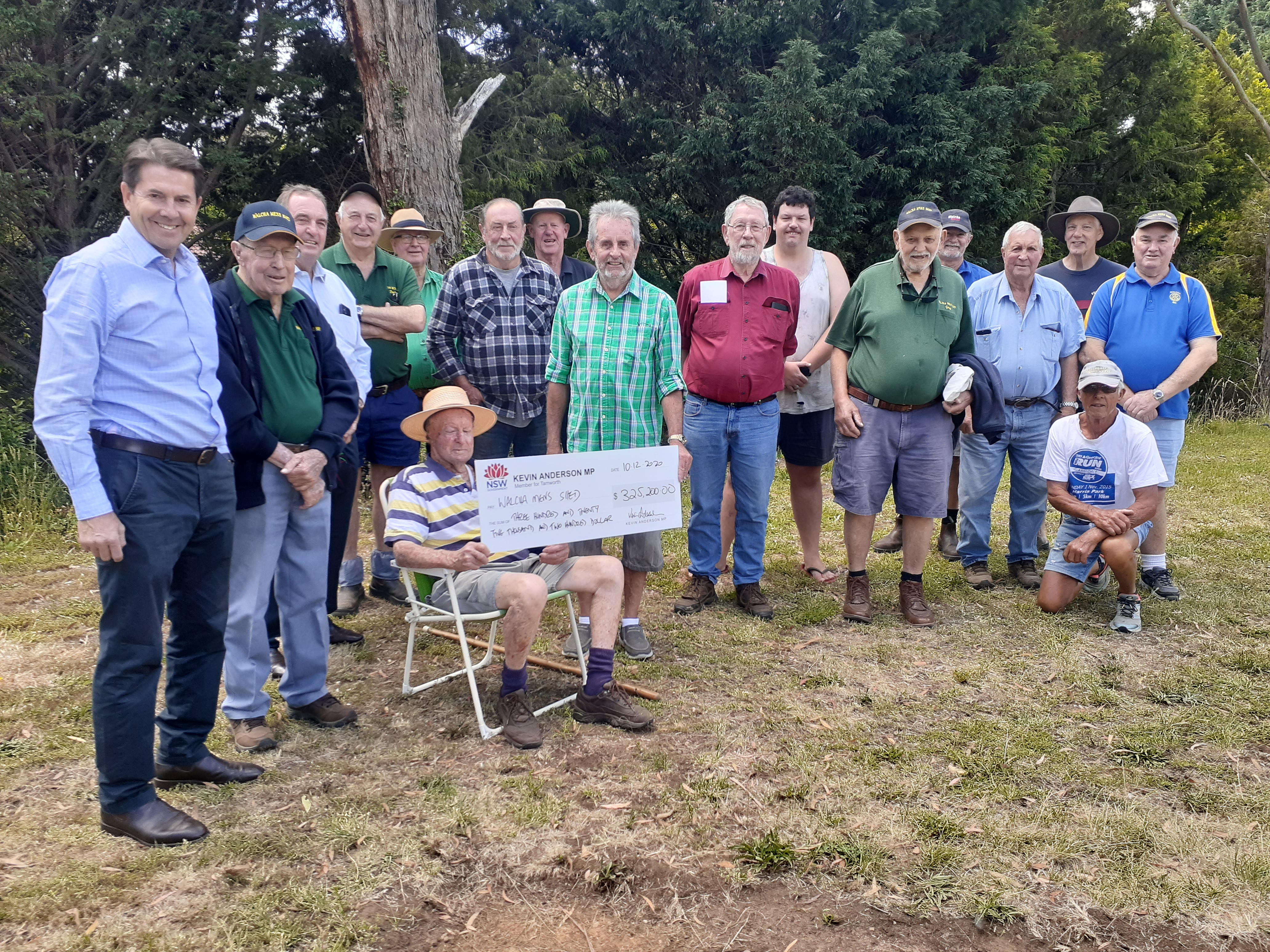 Walcha Men's Shed's new home icon