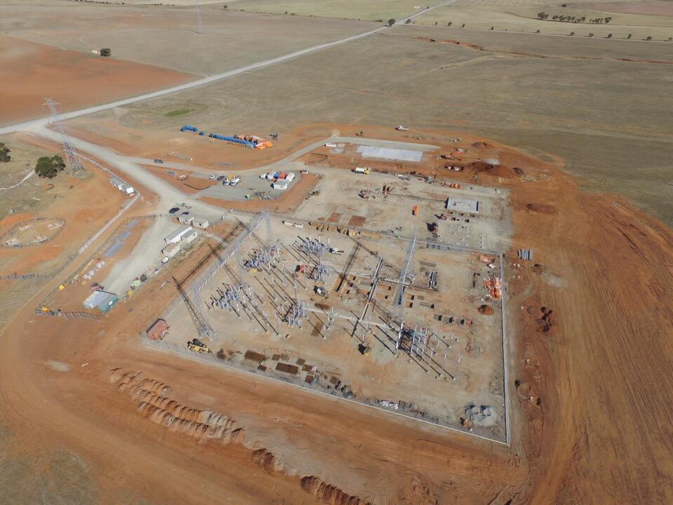 Mt Lock Wind Farm Switching Station image