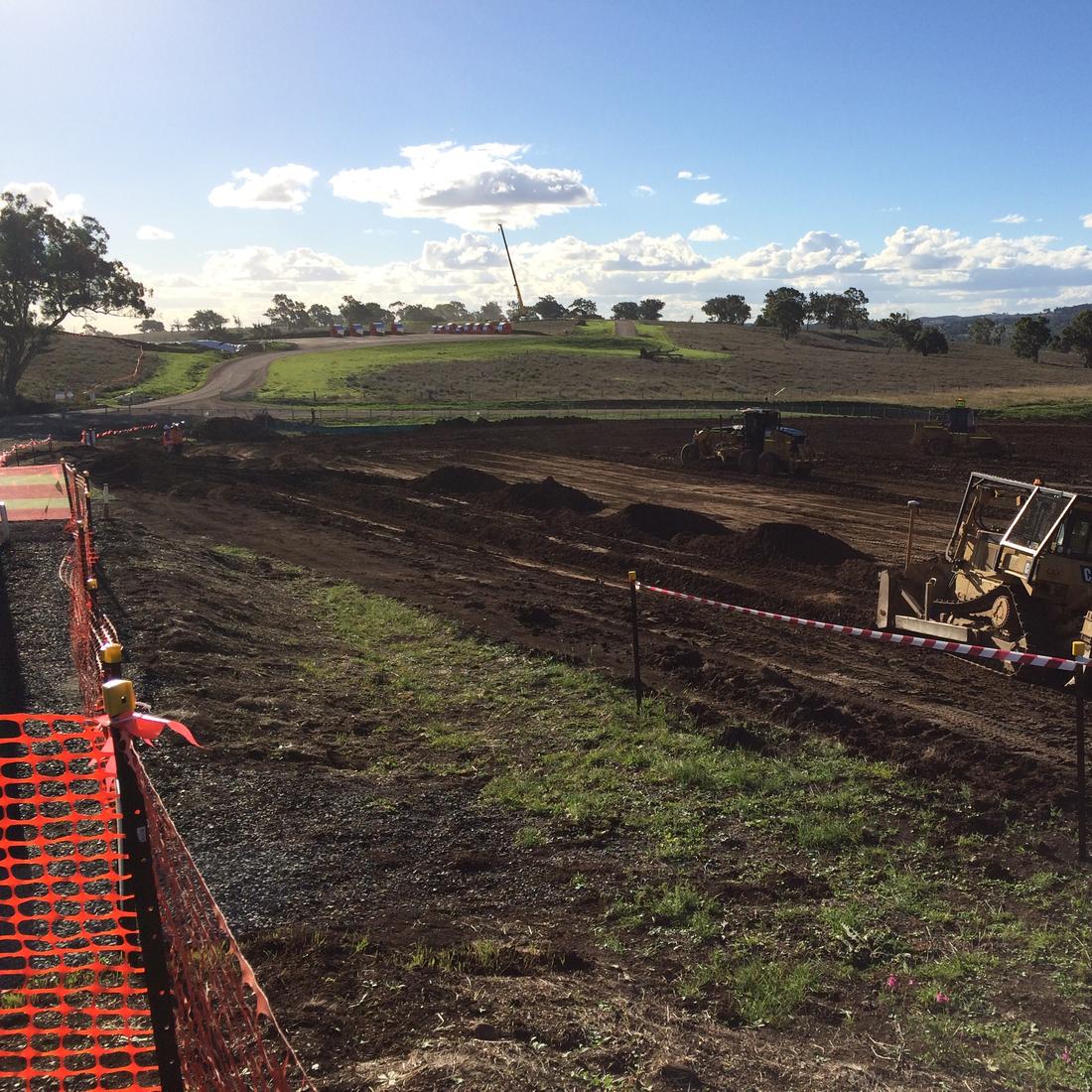 Sapphire Wind Farm 330kV S/Station Bulk Earthworks & Drainage image