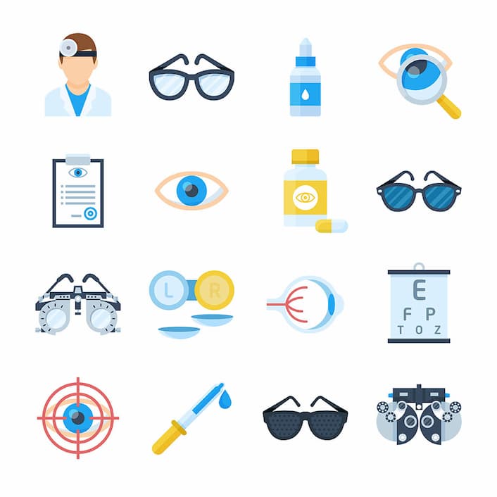 Optometry Icons