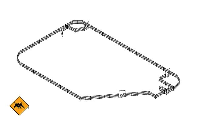 rodeo arena blueprints