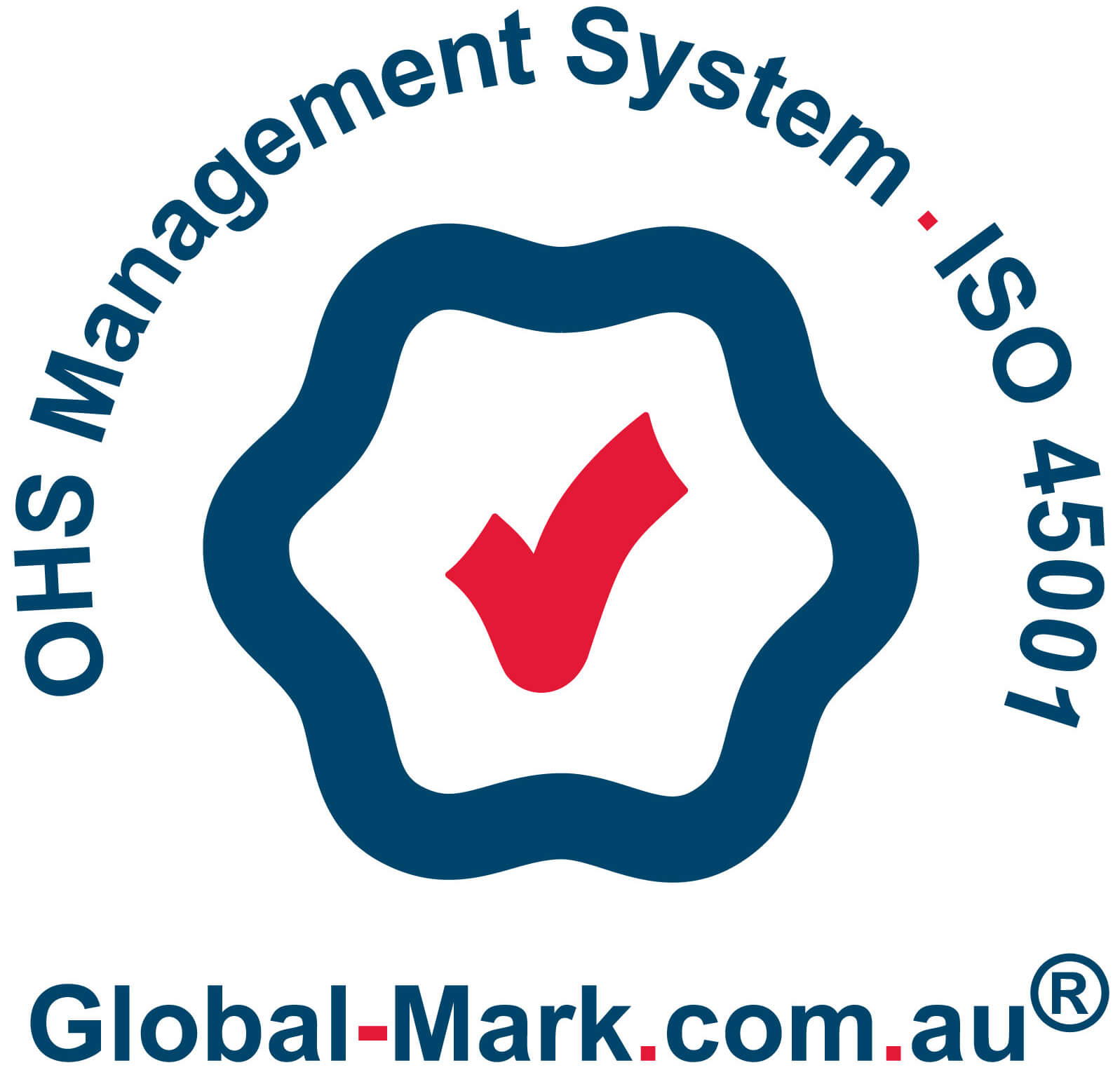 OHS Management System - ISO 45001 Logo