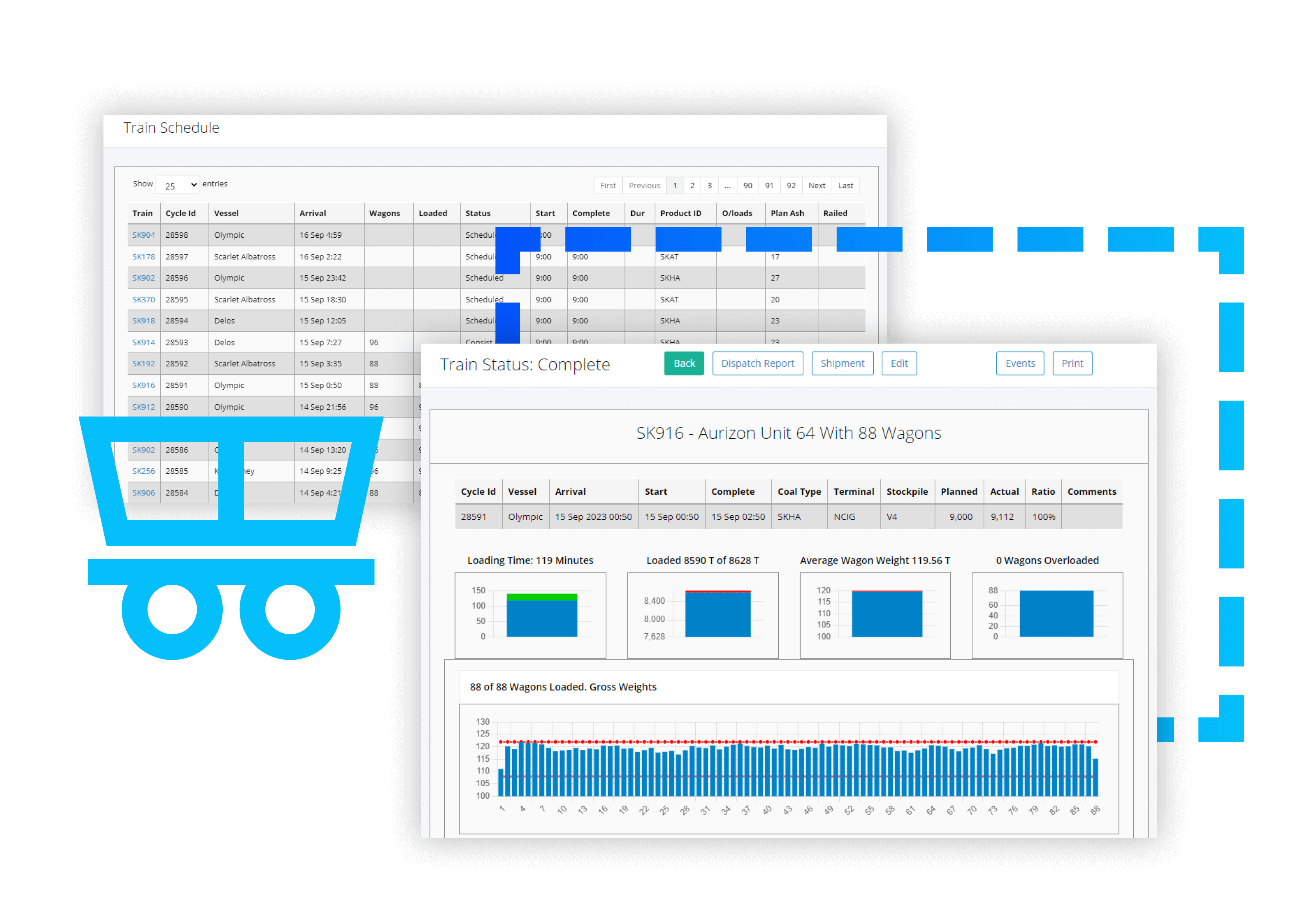 TRAIN LOAD OUT MODULE