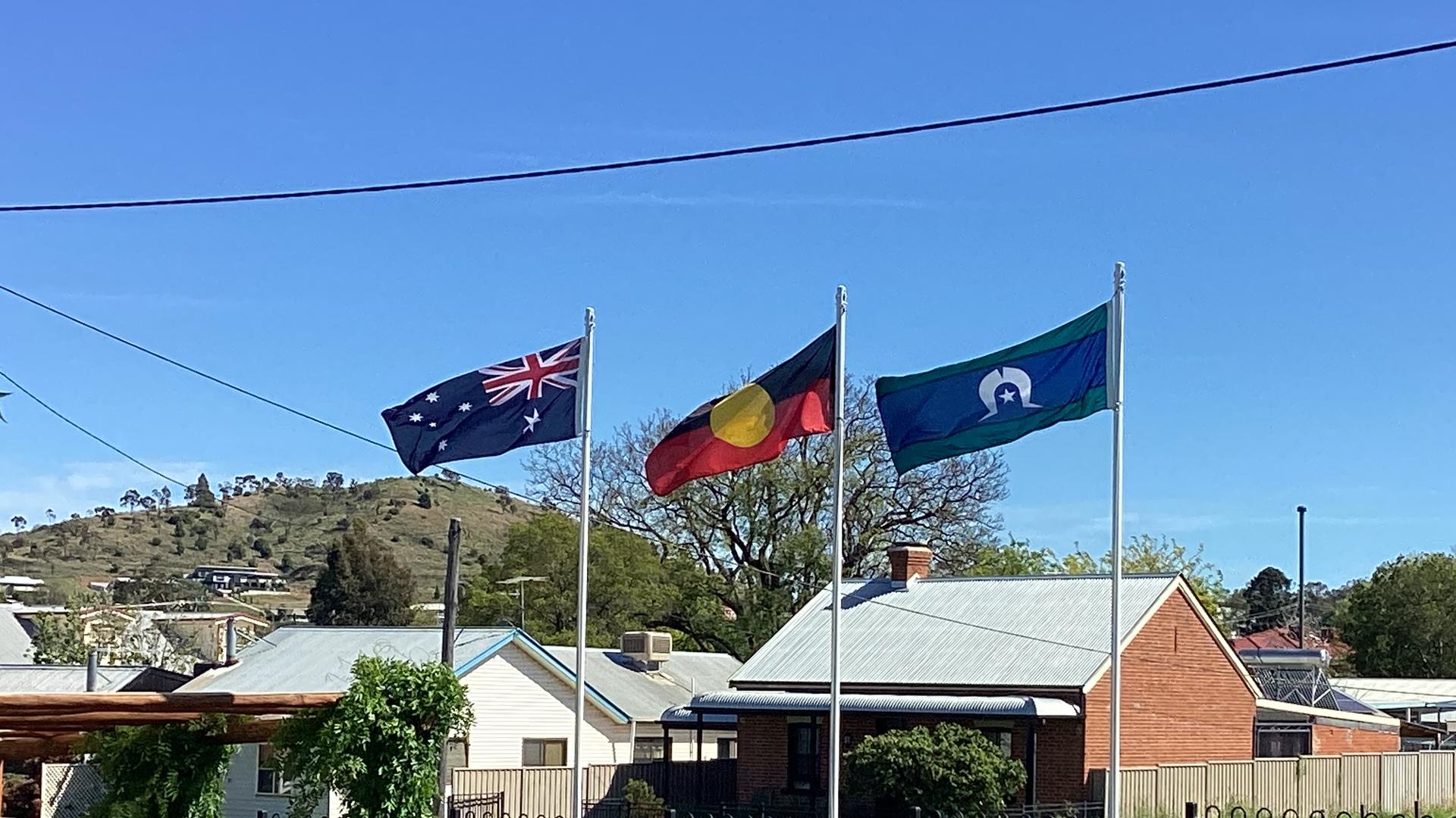 Flags background