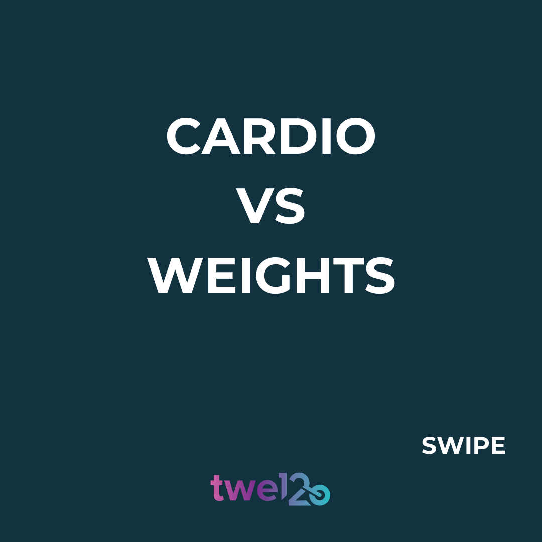 CARDIO vs. WEIGHTS - Which is better for fat loss?