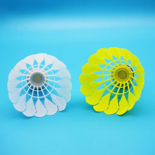 新款羽毛球耐打仿生尼龍球6入