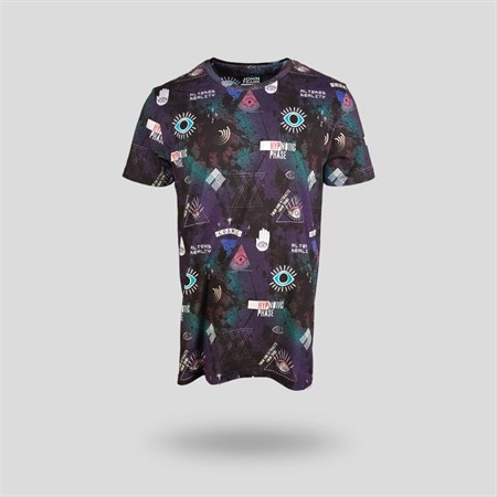 Men’s Digital Print Multi-color T-shirt