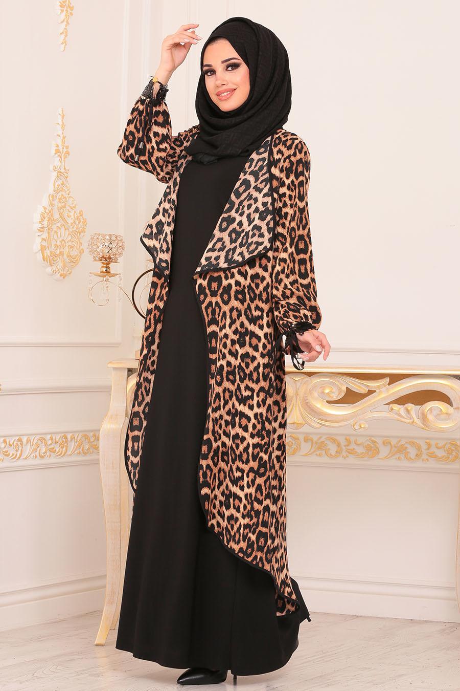 nayla collection black hijab turkish abaya 8861lp abaya nayla collection 54593 20 B 1604098513108