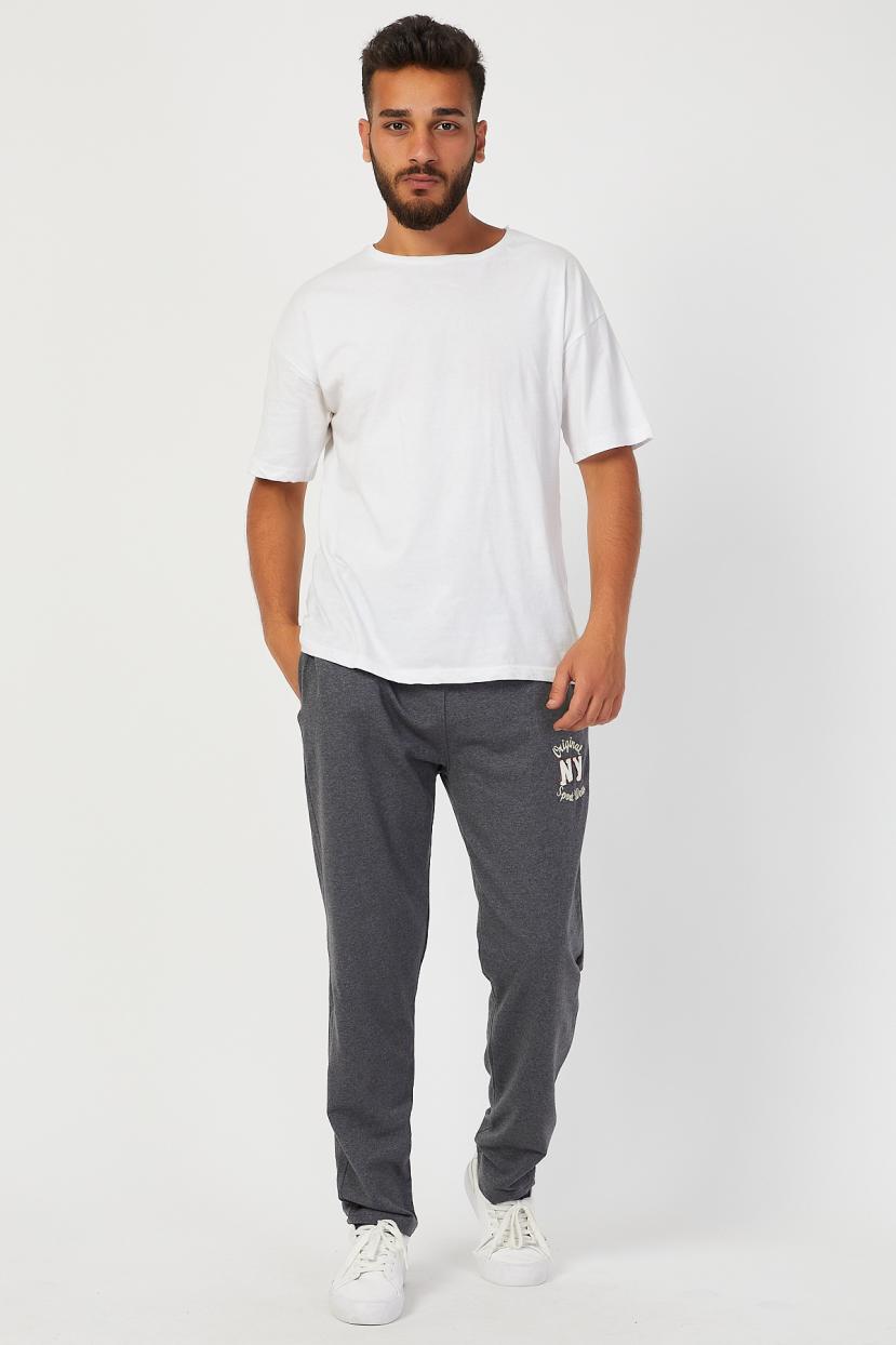 Men’s Embroidered Plain Sweatpants - WbayPlus