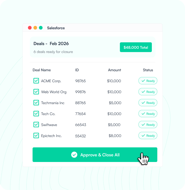 Pipeline & Revenue Sync