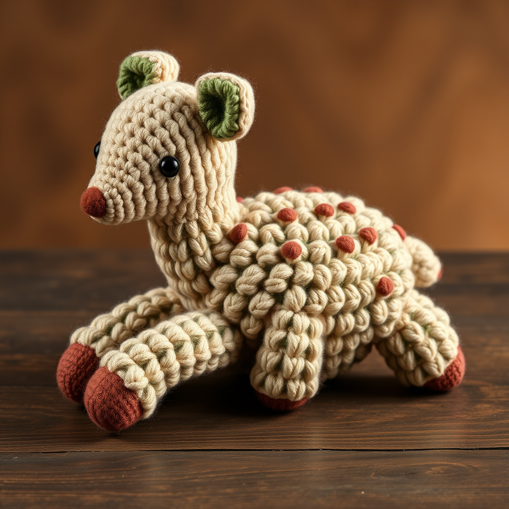 The Whimsical Woodland Fawn: A Free Crochet Pattern for a Textured, Heirloom-Quality Baby Toy