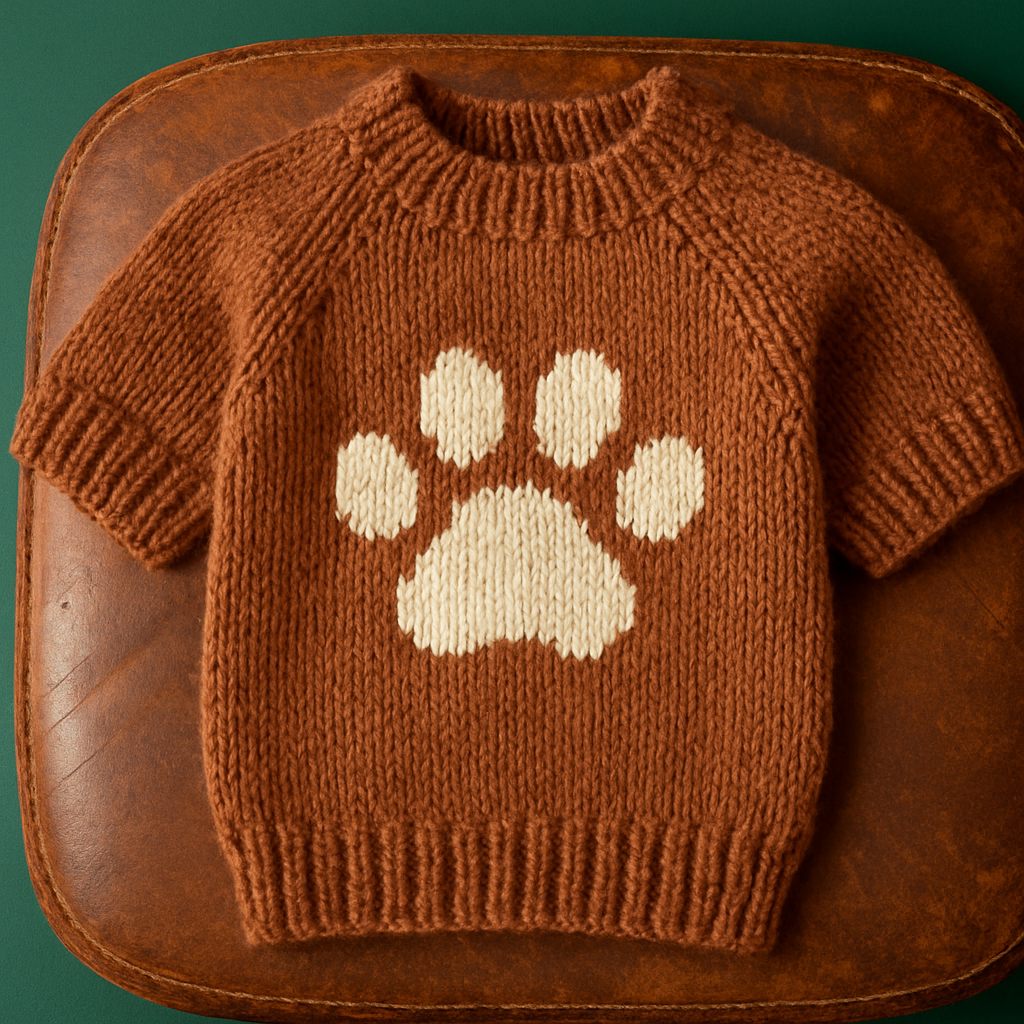 The Cozy Paw Sweater Free Pattern