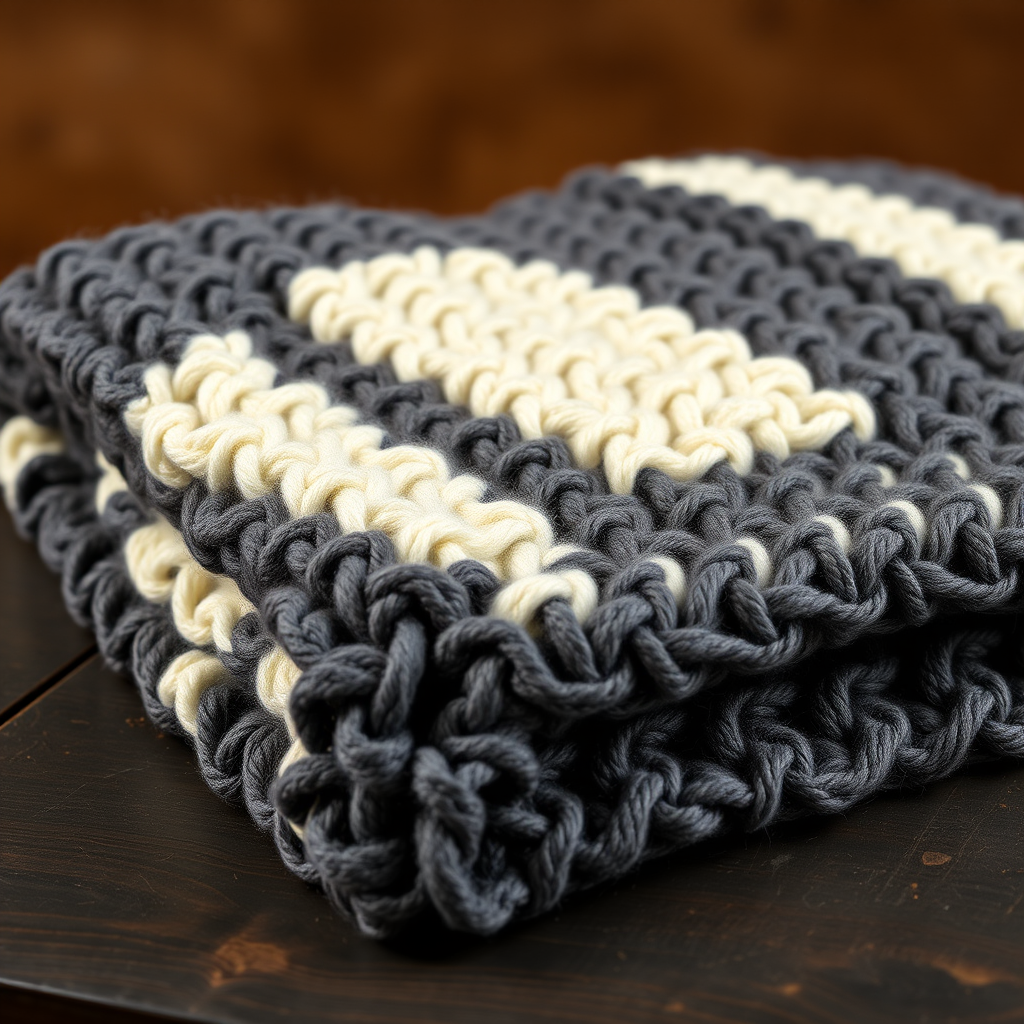 The Hearthside Herringbone Throw: A Free Knitting Pattern for a Modern, Textured Chunky Blanket