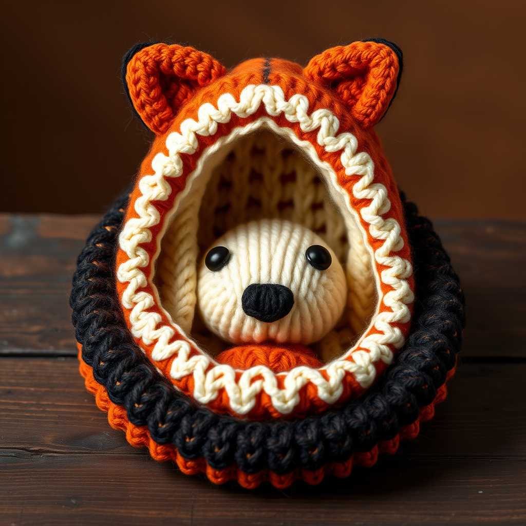 The Whispering Woods Hooded Fox Cowl: A Free Knitting Pattern for a Cozy Woodland Animal Scarf
