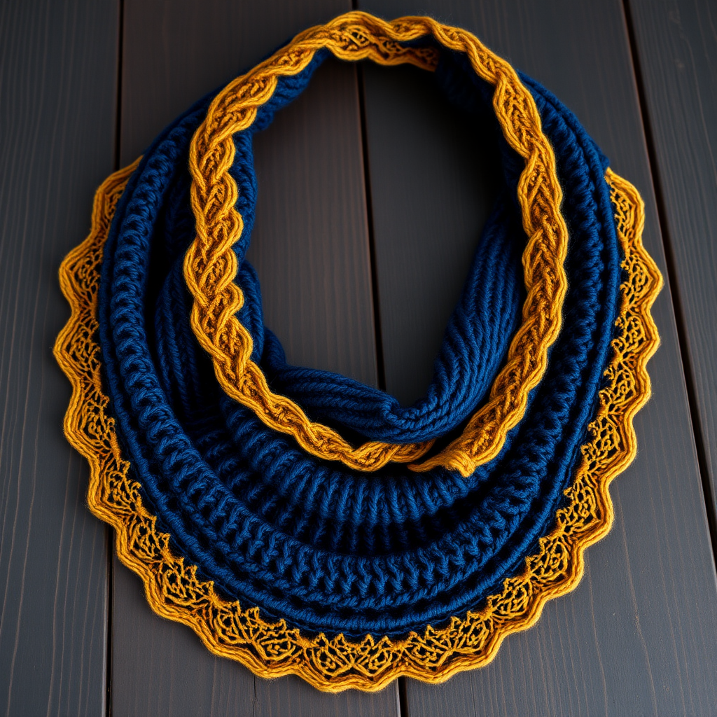 Celestial Cascade Crescent Shawl Free Pattern – Knit a Starry Night Wrap