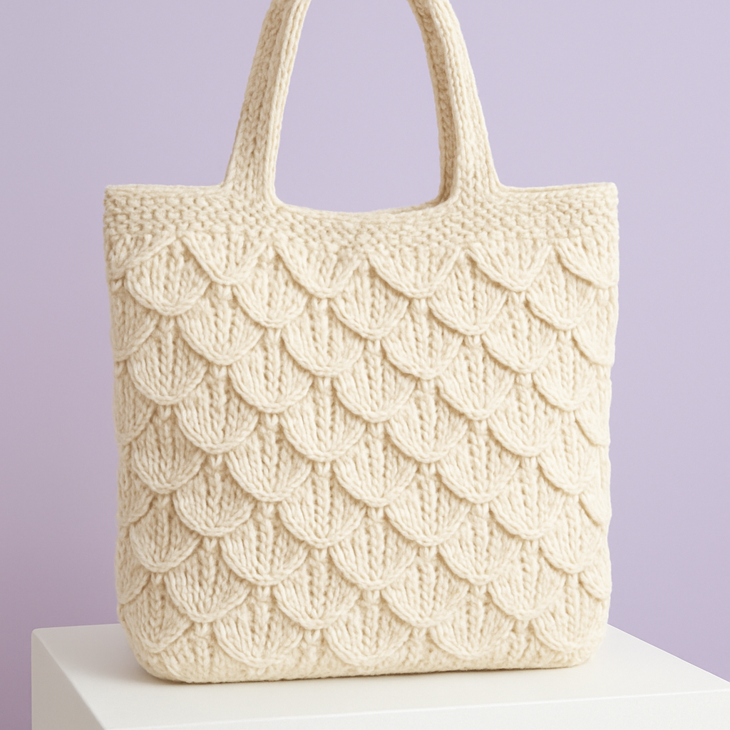 Cascading Petals Tote Bag Free Pattern