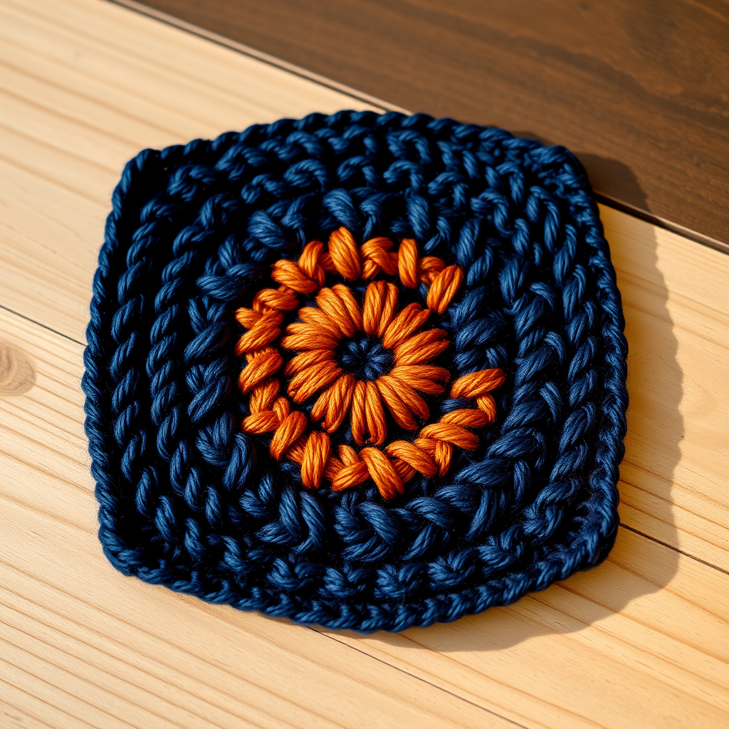 The Mariner's Meridian Coasters Free Pattern – A Knitted Compass Rose in Rope Stitch