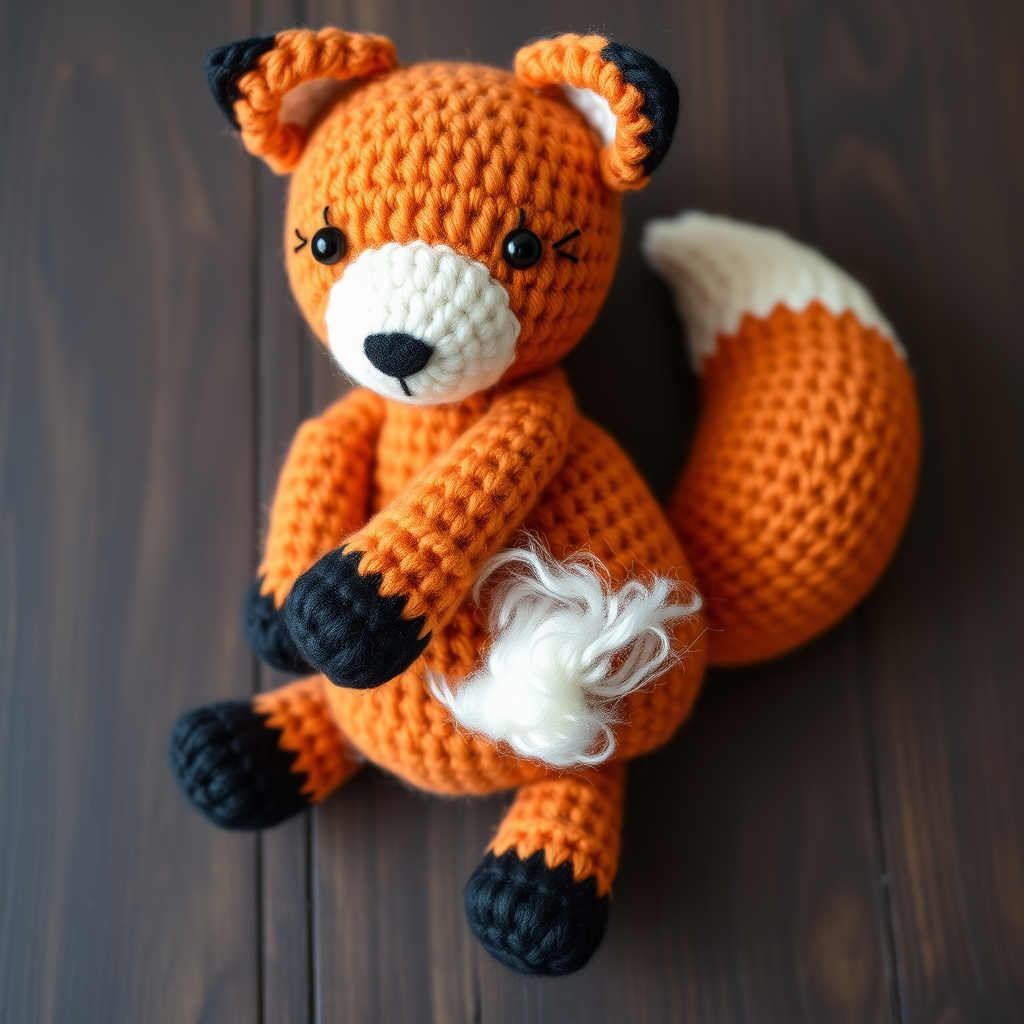 Whimsical Woodland Fox Amigurumi Free Pattern – Knit a Cozy Forest Friend