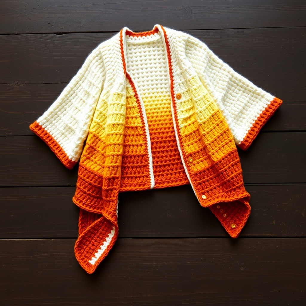 Sunrise Drift Cocoon Cardigan Free Pattern