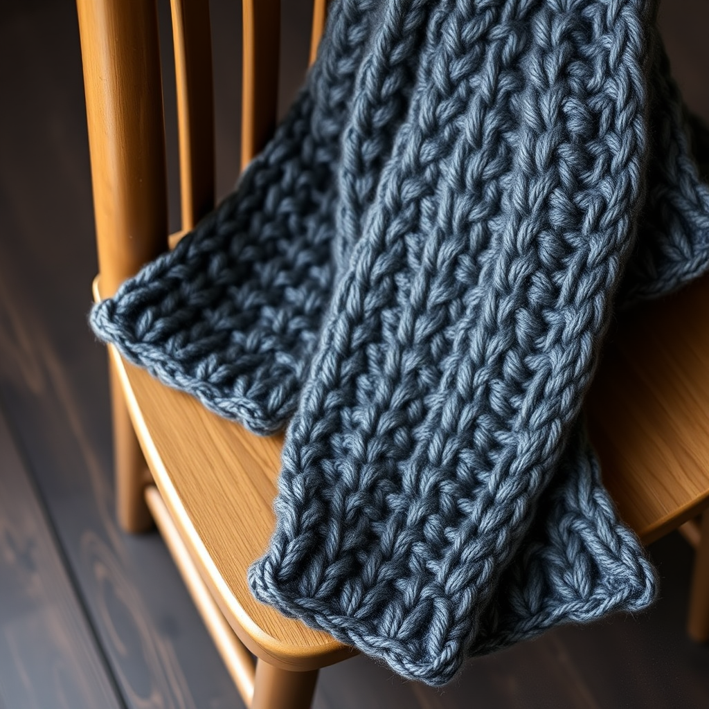 The Wayfarer's Wool Crochet Scarf Free Pattern