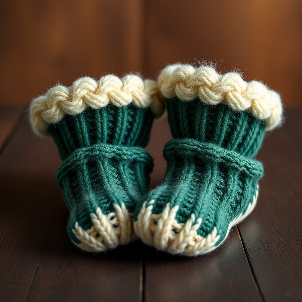 The Frosted Briar Boot Cuffs: A Free Knitting Pattern for Textured, Fur-Trimmed Winter Warmers