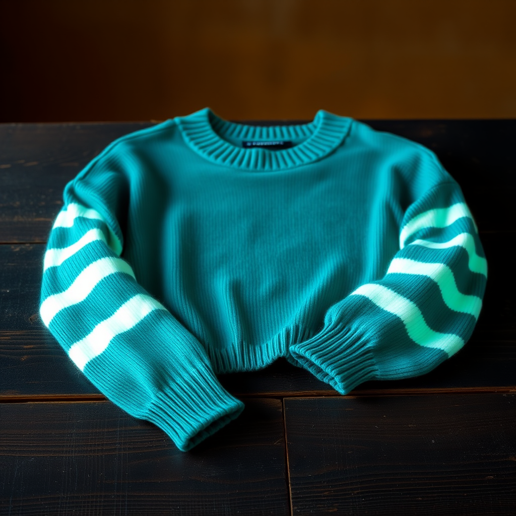 Free Pattern: The Bioluminescent Tidepool Summer Sweater