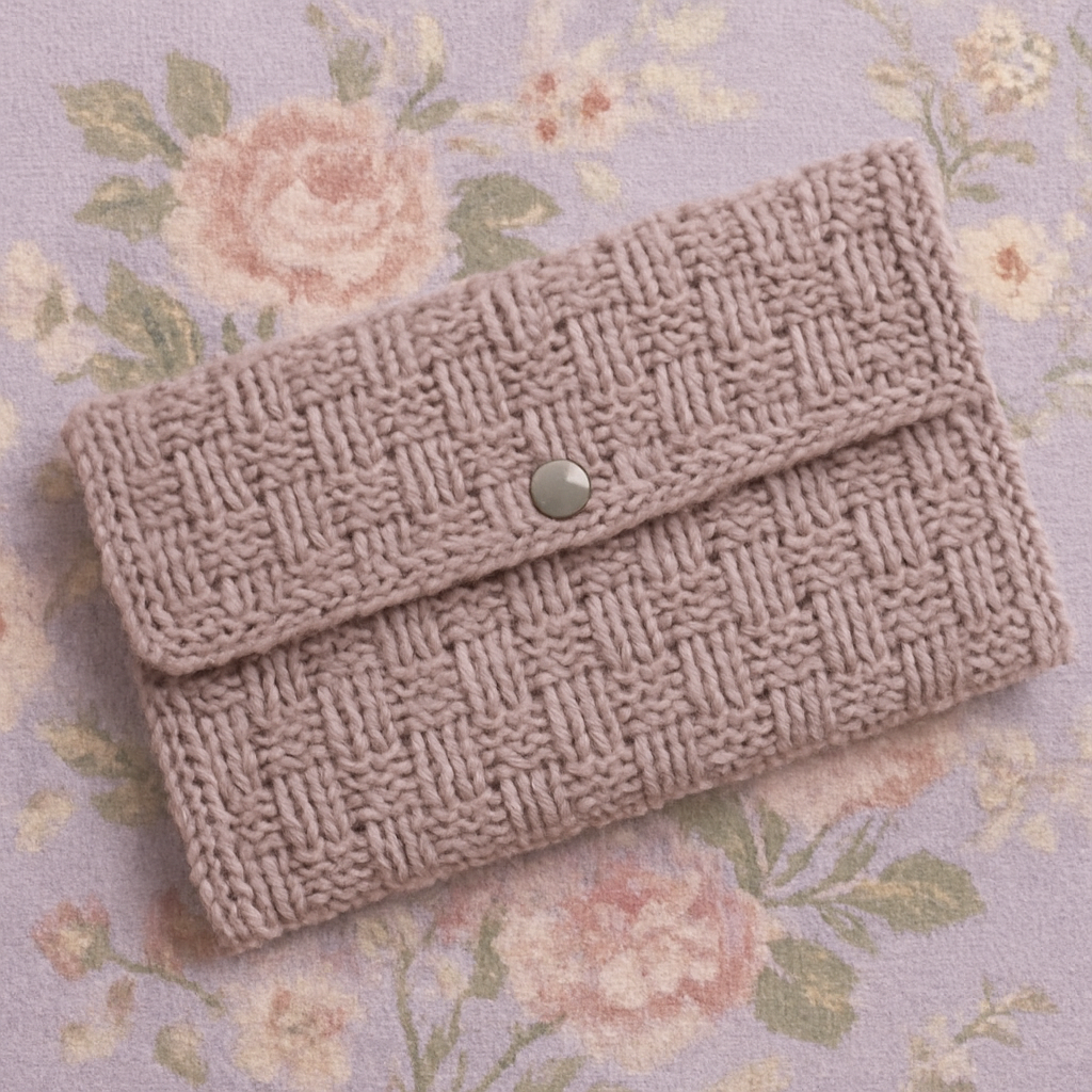 Geometric Elegance Minimalist Clutch Free Pattern