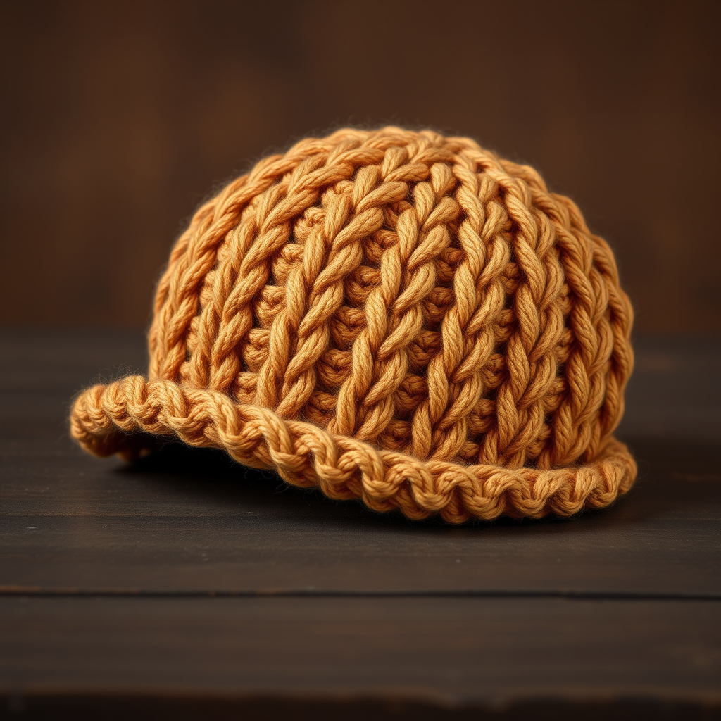 The Gilded Caramel Cloche: A Free Knitting Pattern for a Textured, 1920s-Inspired Hat