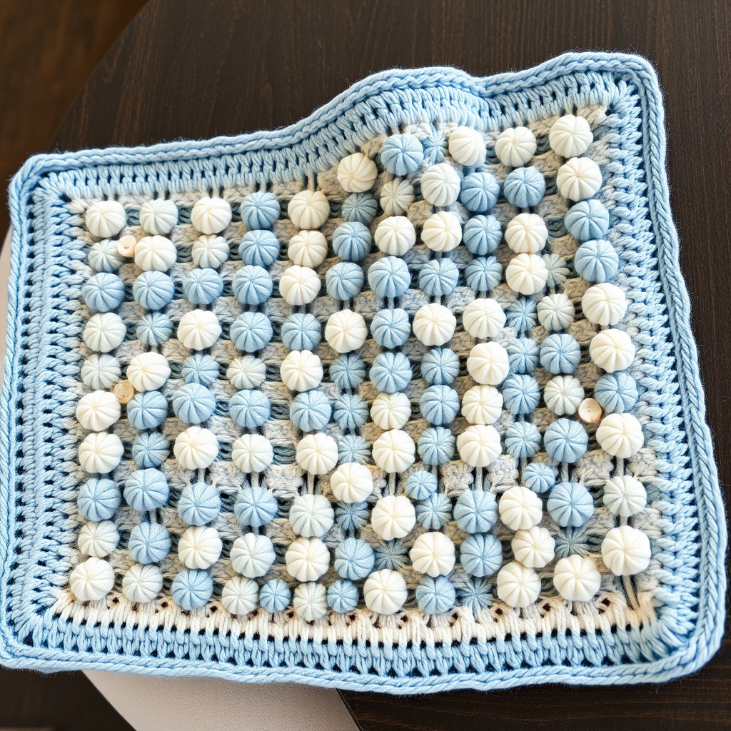 Cloudburst Cuddles Baby Blanket Free Pattern – Knit a Dreamy Textured Heirloom