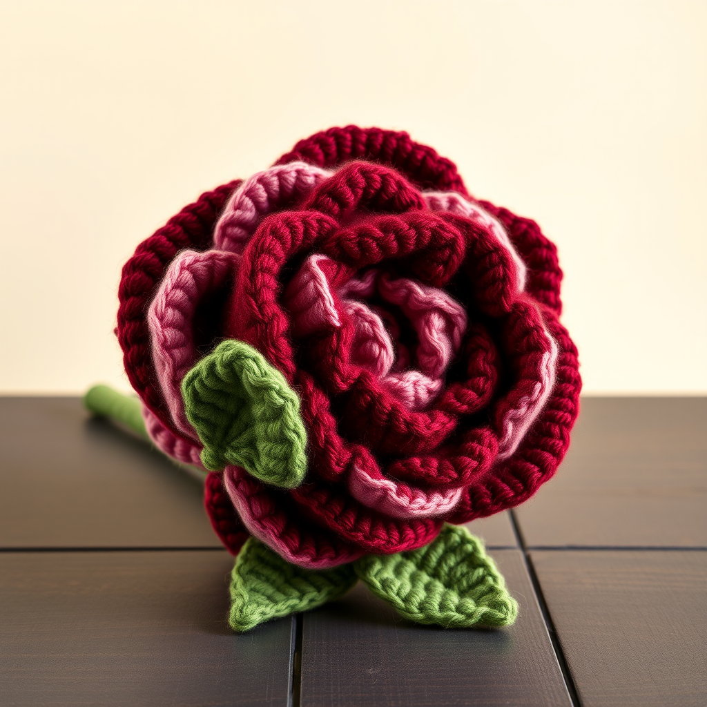 Radiant Crochet Rose Bouquet Free Pattern – Everlasting Bloom