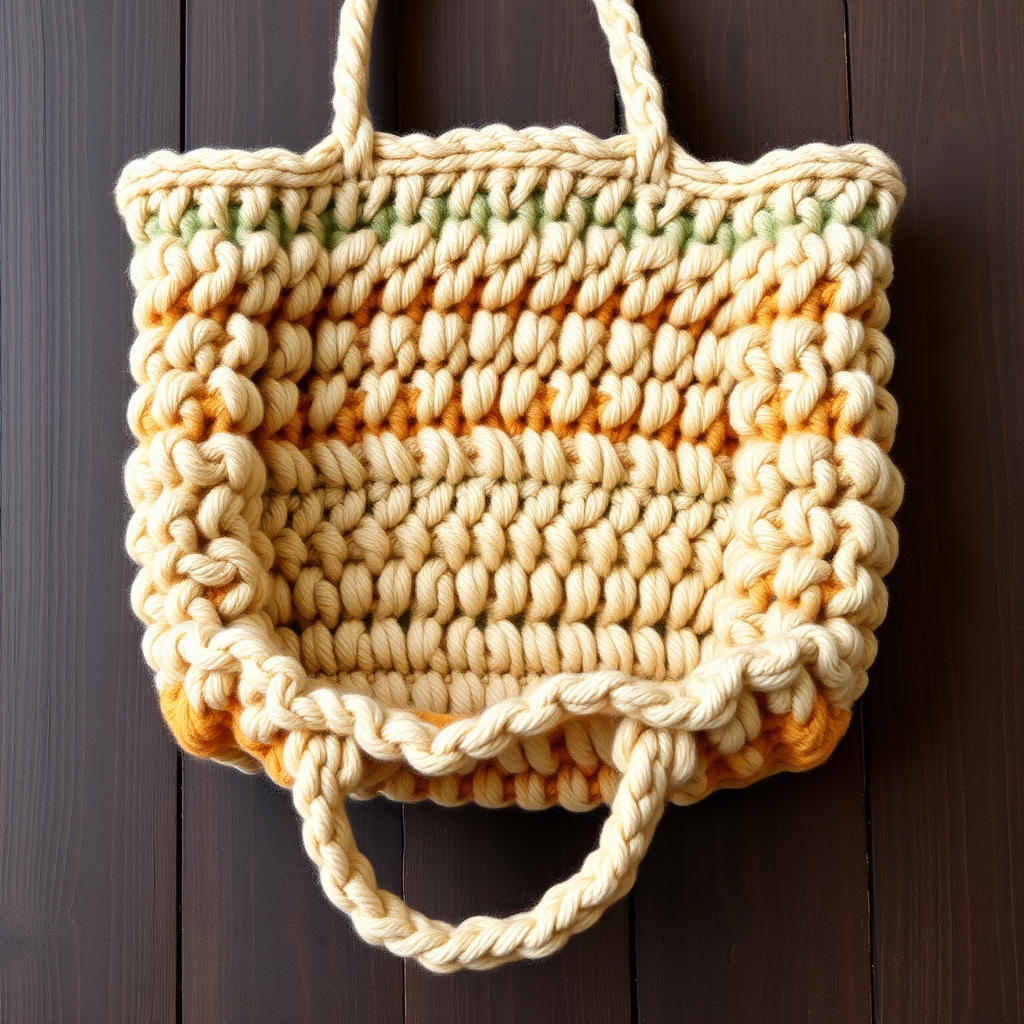 Whispering Dunes Tote Bag Free Pattern