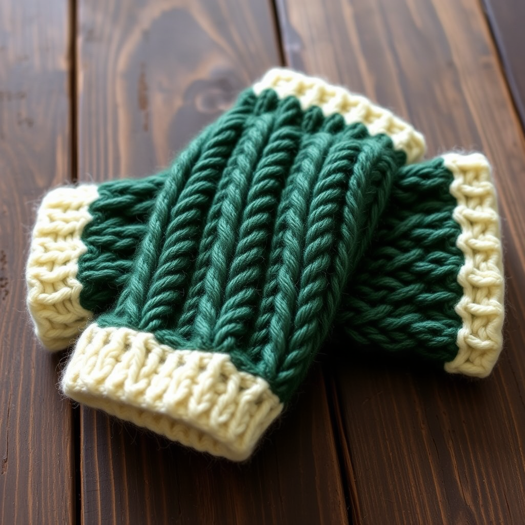 Whispering Pines Fingerless Gloves Free Pattern