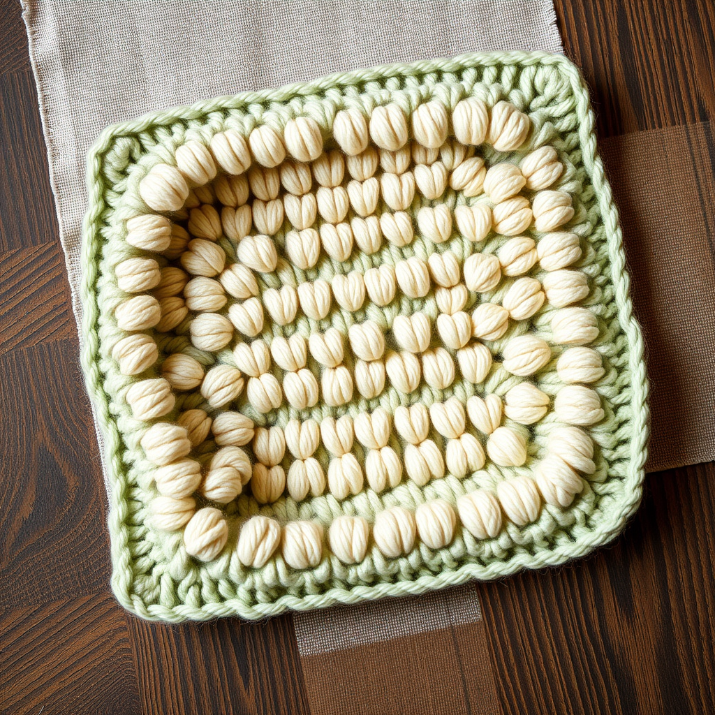Sunlit Pebble Washcloth Free Pattern – A Knitted River Stone Spa Set