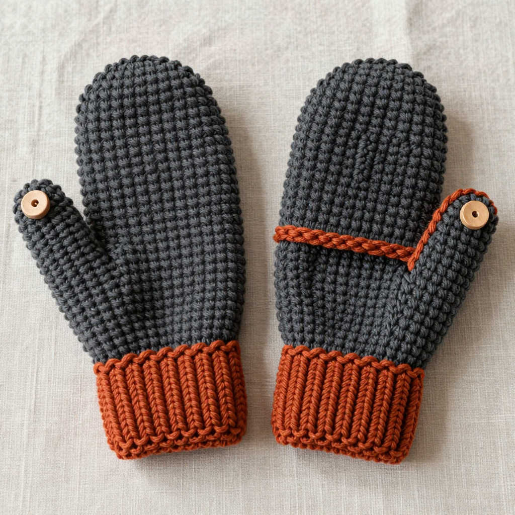 Ember & Ash Convertible Mitts Free Pattern