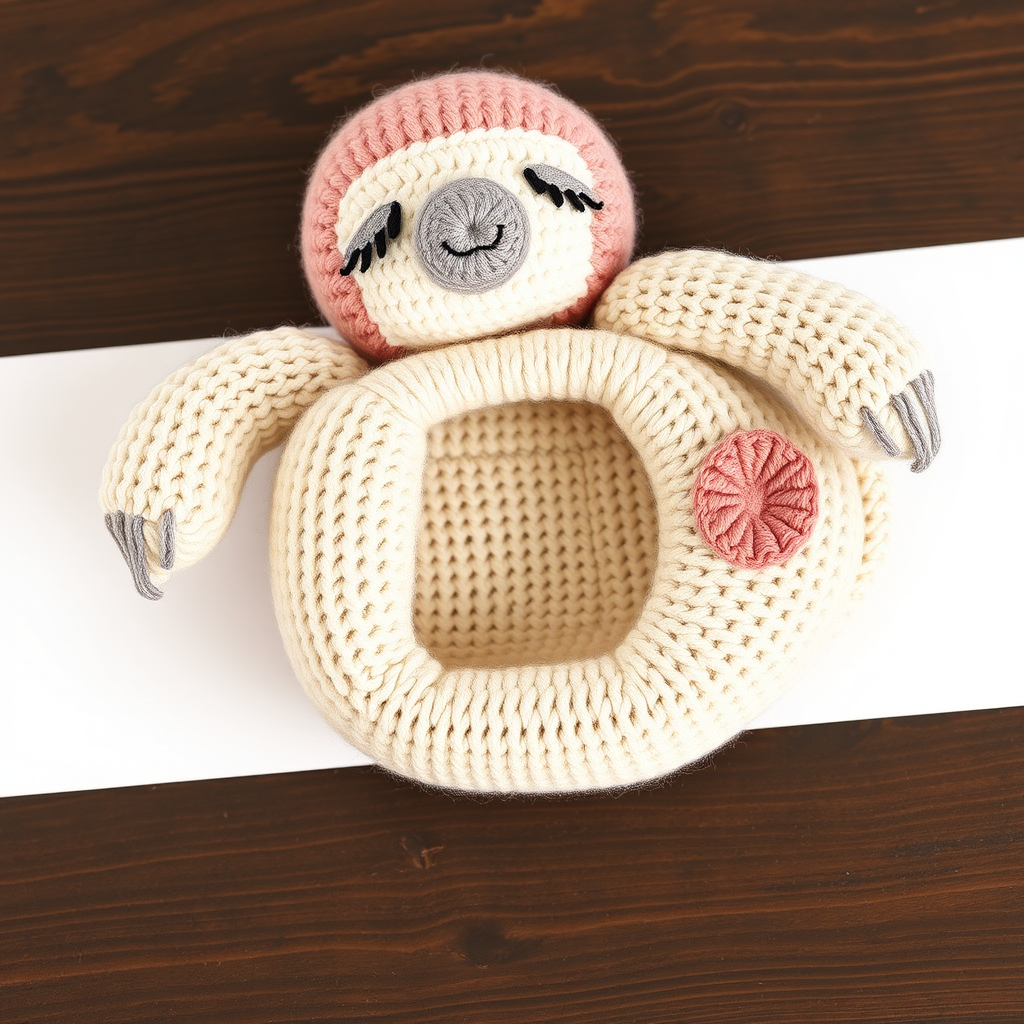 Cozy Cloud Sloth Free Pattern – A Knitted Snuggle Companion