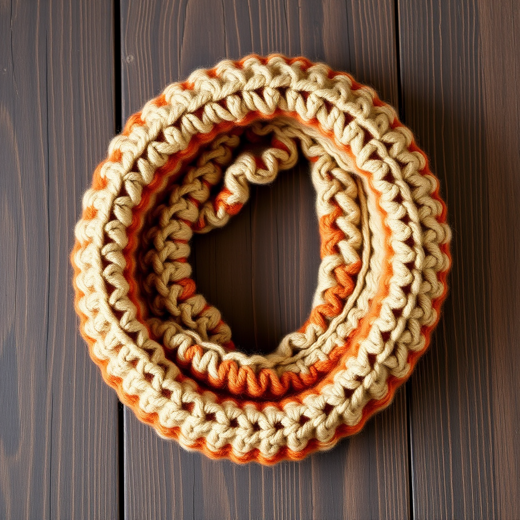 Aurora Dune Cowl Free Pattern – Crochet a Shifting Sandscape Wrap