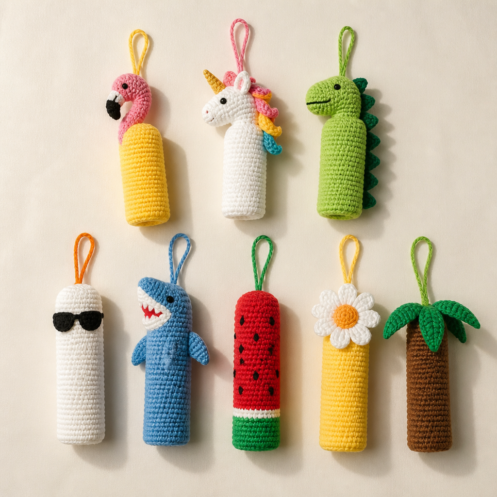 Crochet Delightful Amigurumi Tube Characters Free Pattern