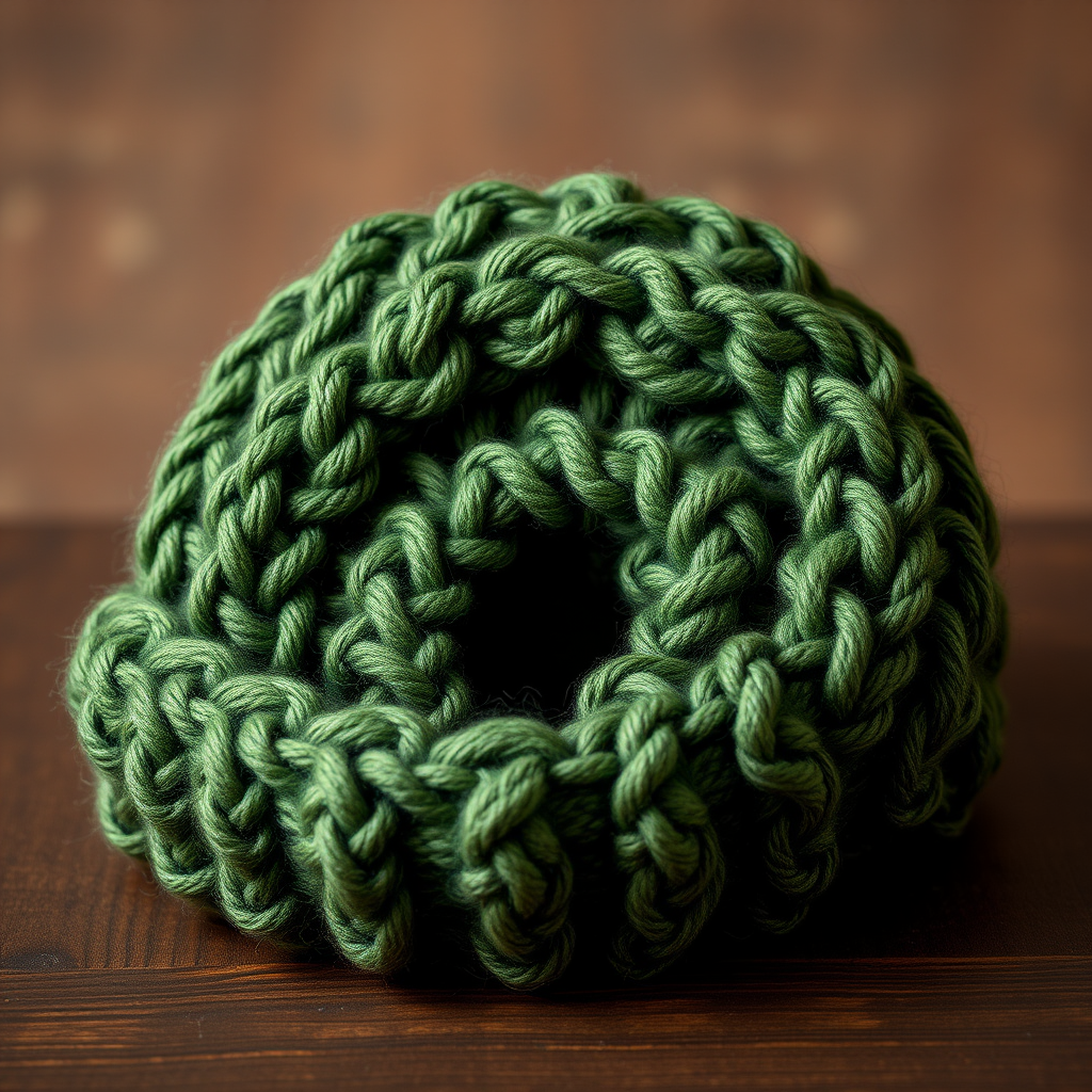Whirlwind Twisted Chain Beanie Free Pattern – Knit a Cozy Spiral Hat
