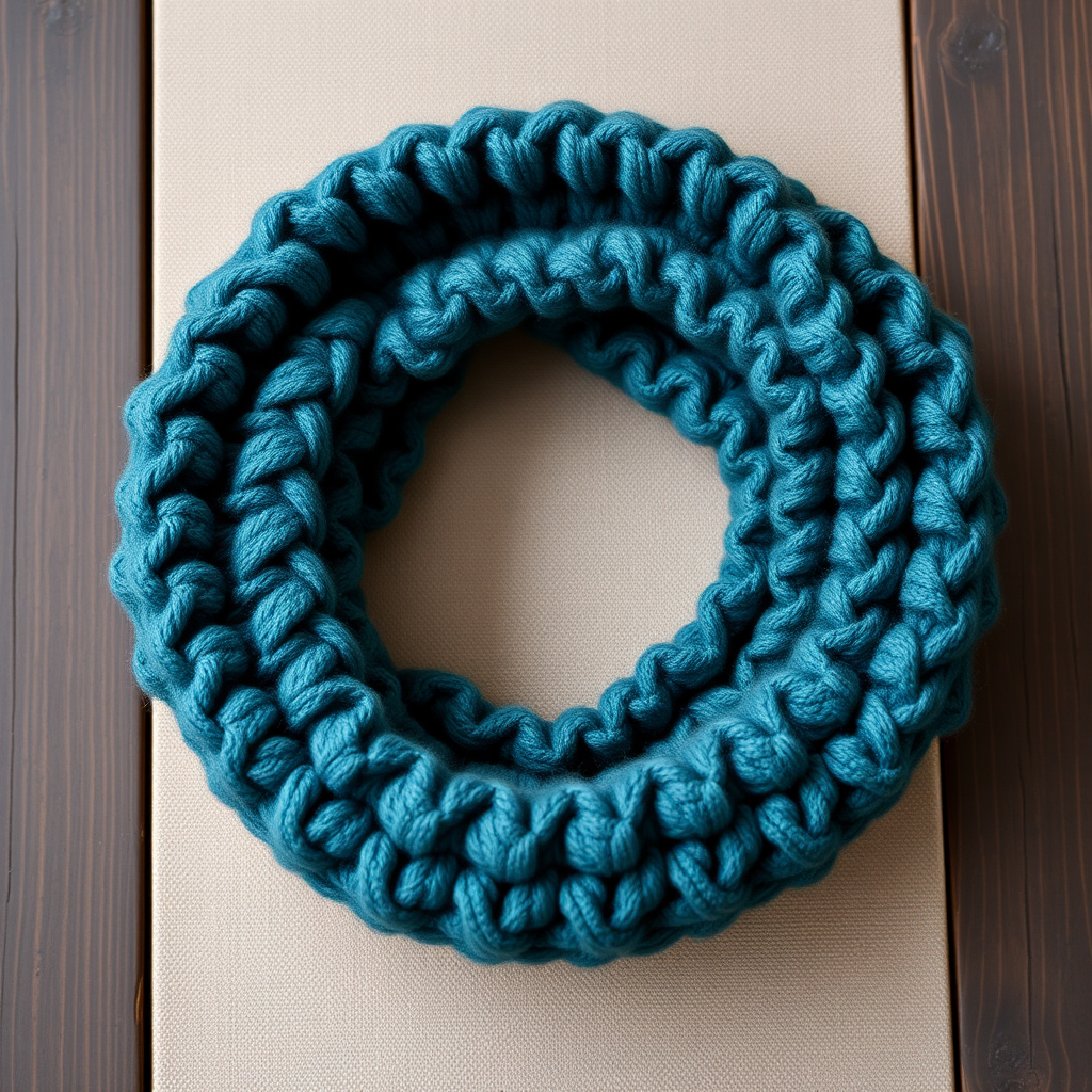 Chunky Alpine Ridge Cowl Free Pattern