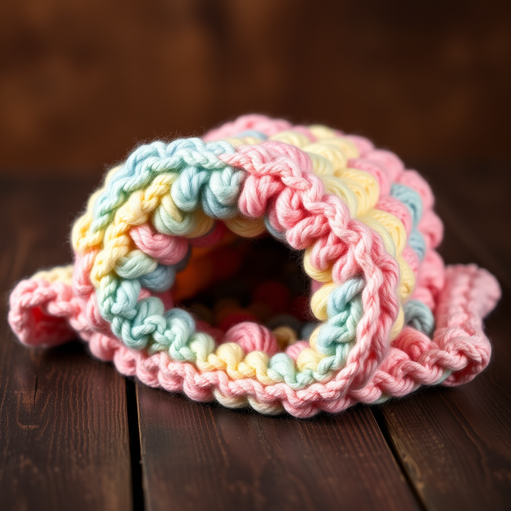 Candy Swirl Delight Baby Blanket Free Pattern
