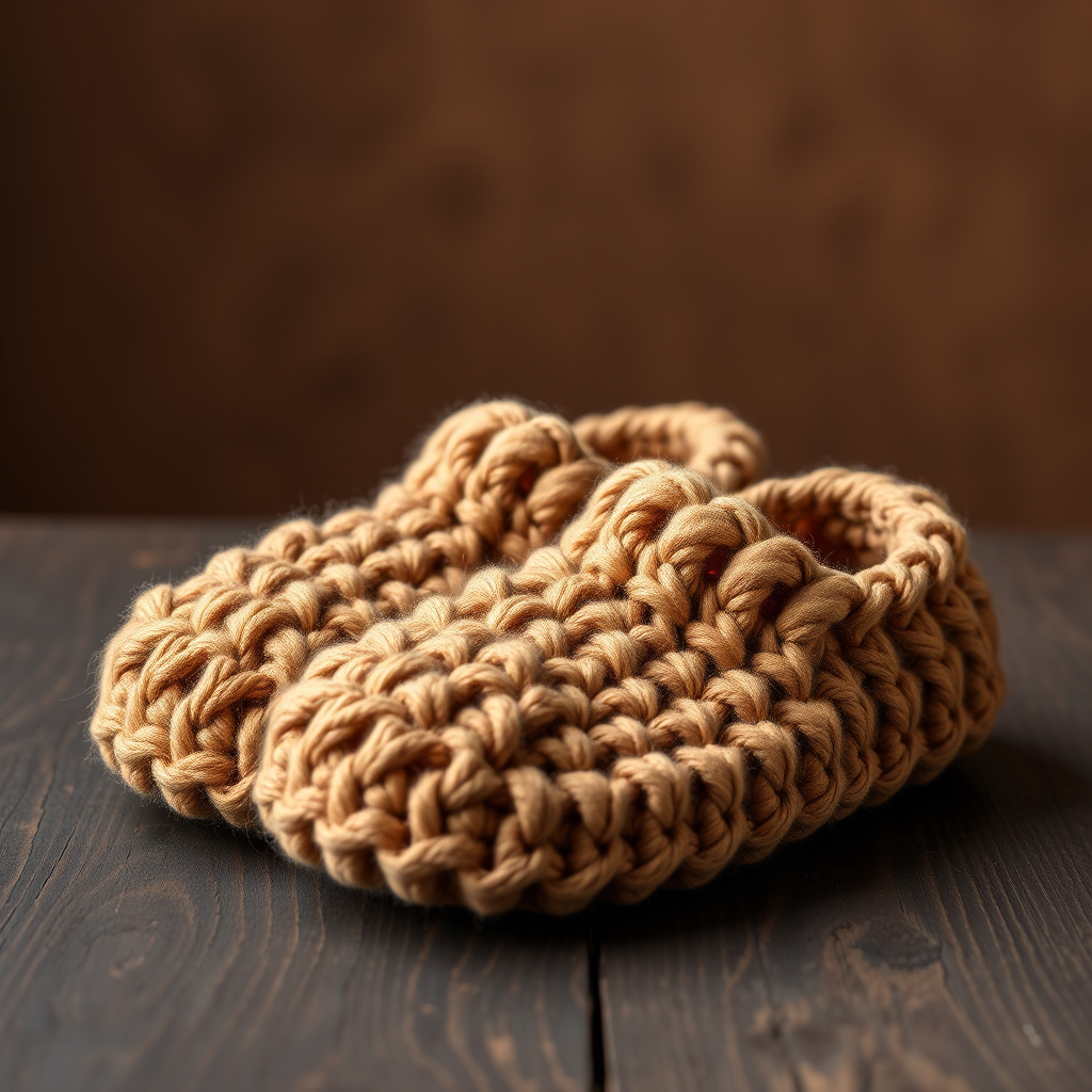 Cozy Loop Stitch Slippers Free Pattern