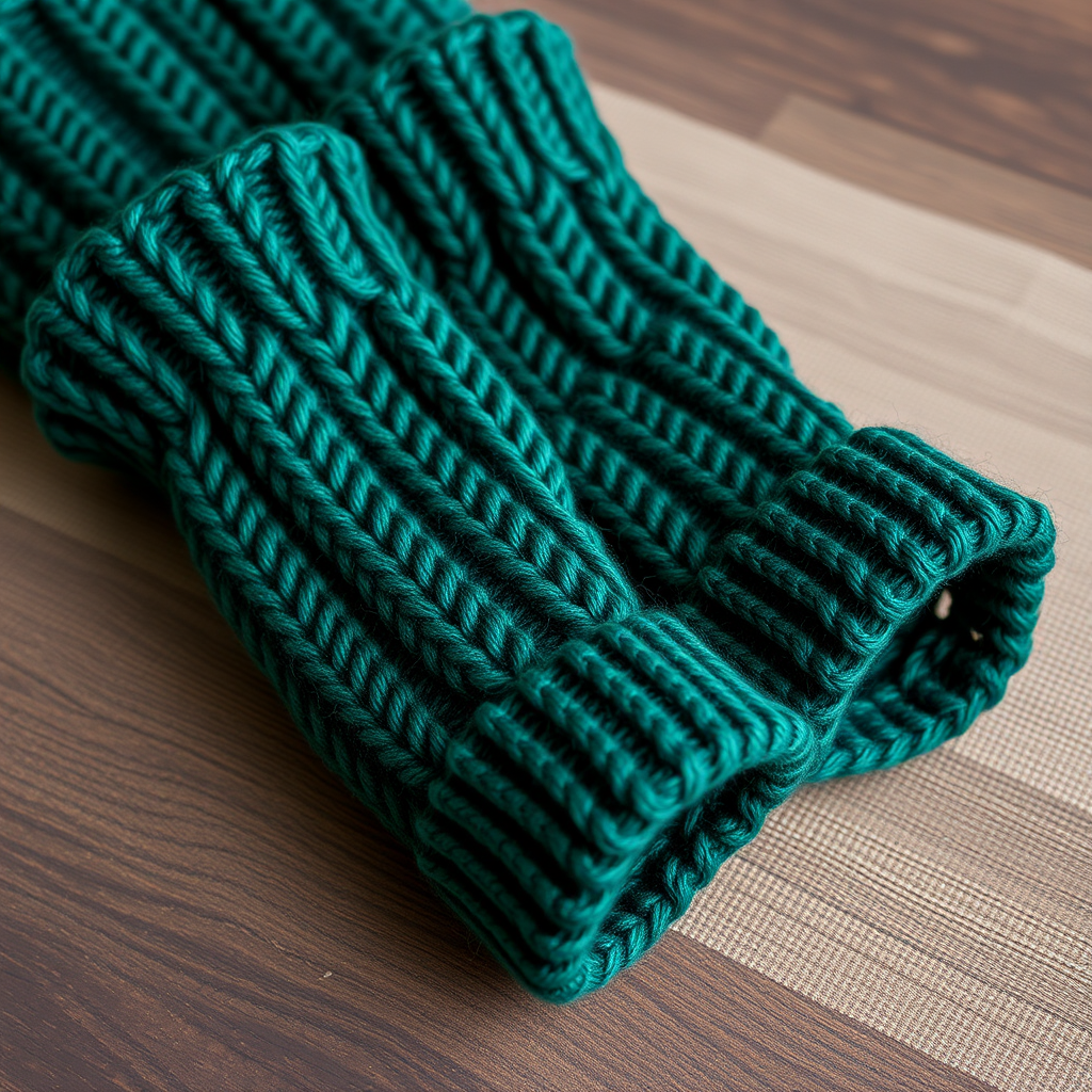 Cozy Canine Cable Knit Leg Warmers Free Pattern – A Rustic Nordic Wrap for Your Pup