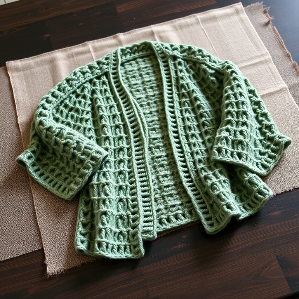 Aurora Bloom Cocoon Cardigan Free Pattern