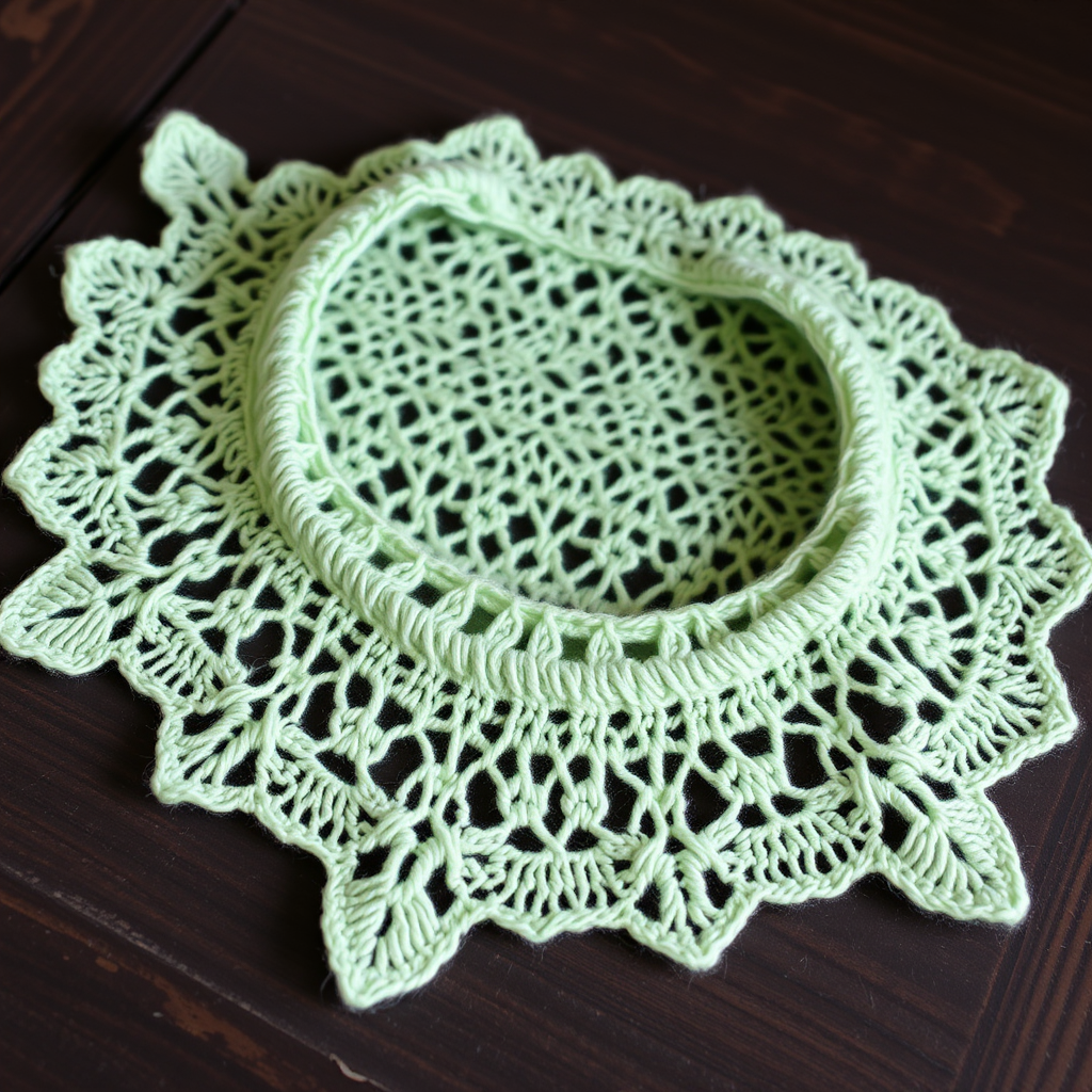 Whispering Willow Lace Collar Free Pattern