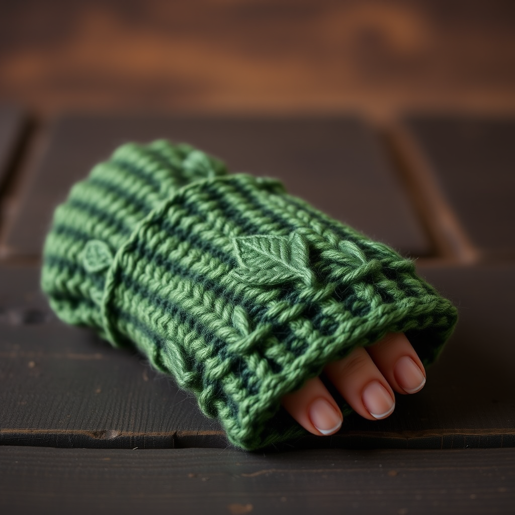 Mystic Meadow Fingerless Gloves Free Pattern