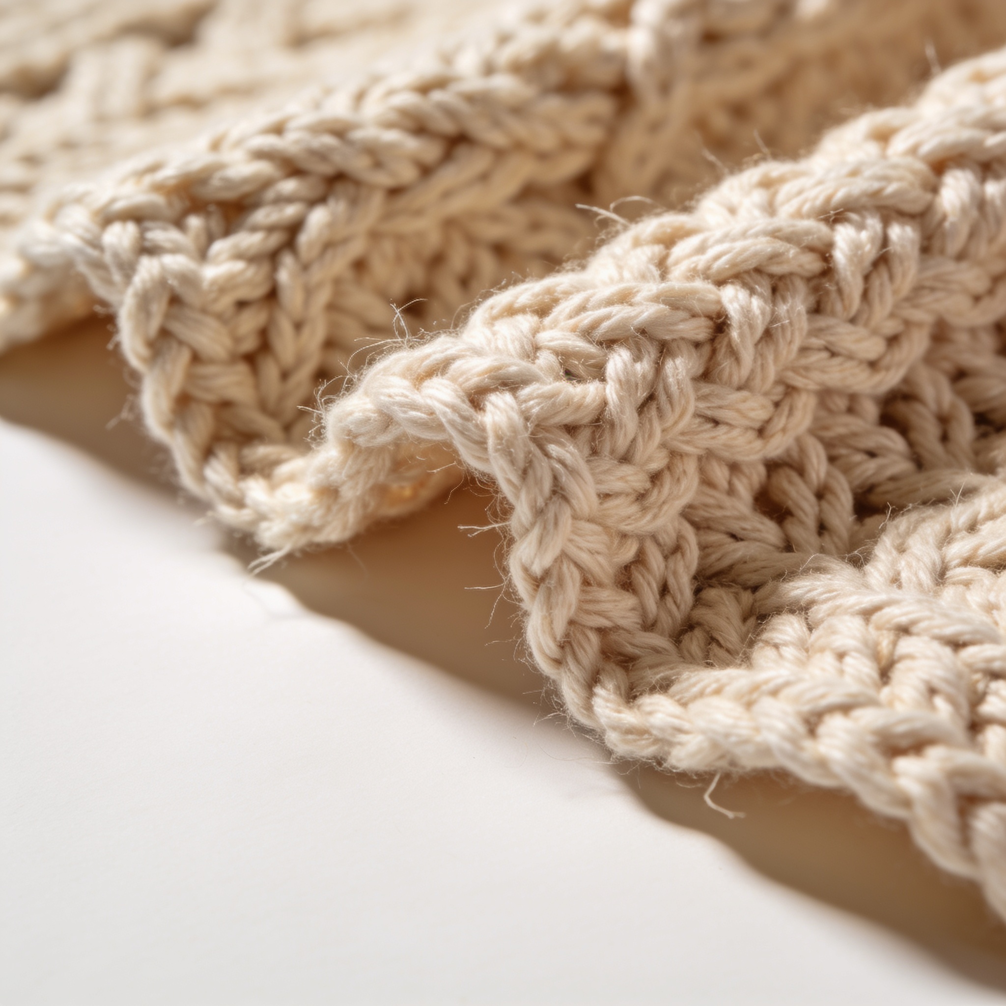 Chunky Textured Crochet Blanket