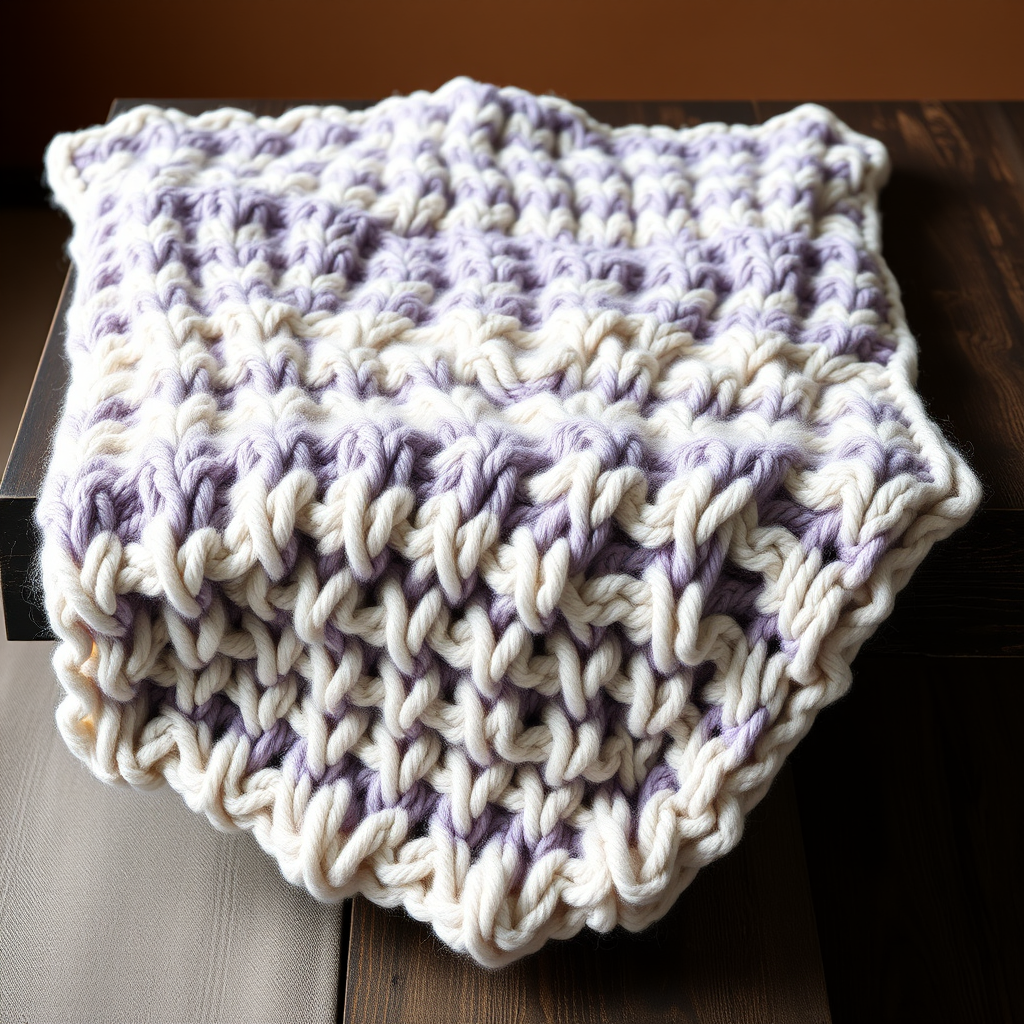 Celestial Drift Cloud Blanket Free Pattern