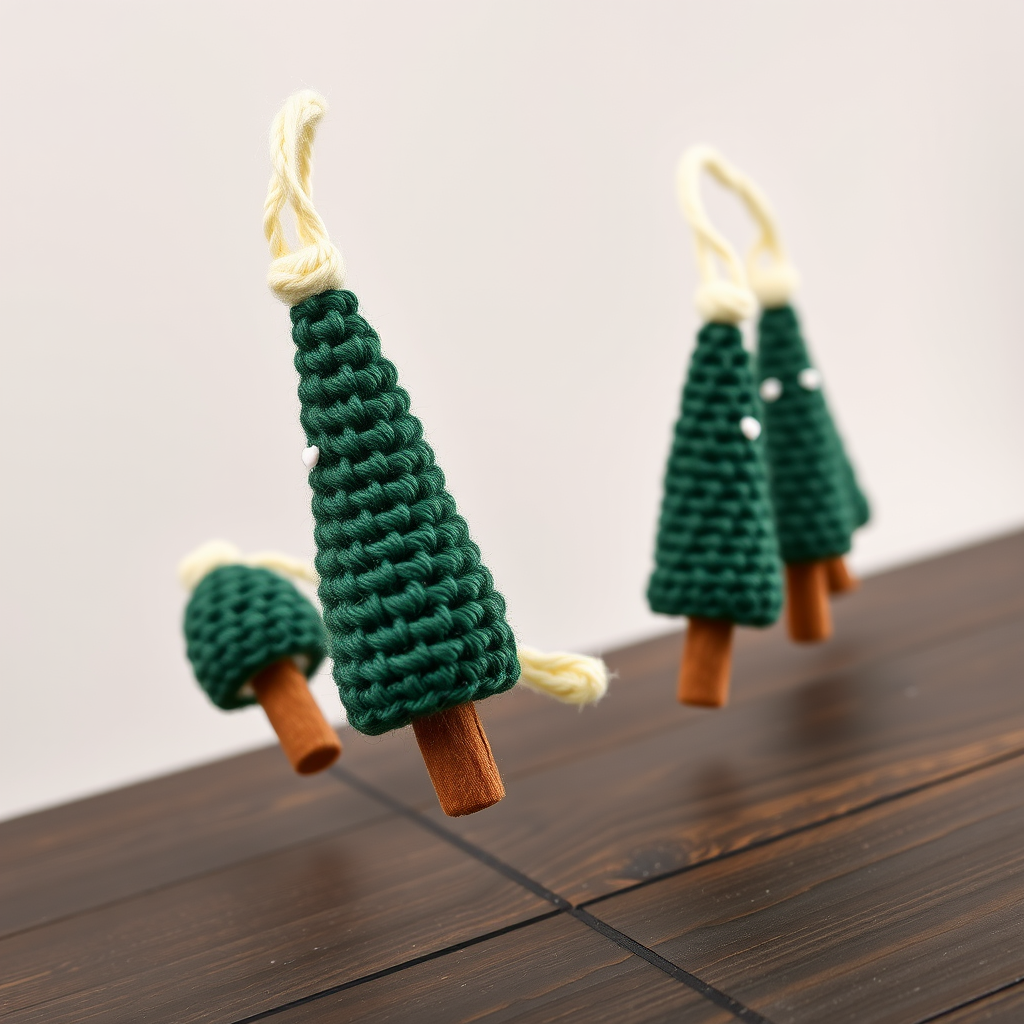 Frosted Fir Garland Free Pattern